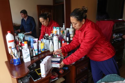 La esposa de la víctima lo ha asistido durante estas últimas semanas.