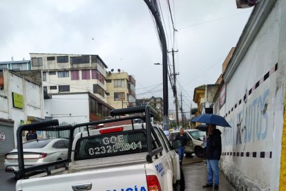 Este es el vehículo que habría ocasionado el siniestro de tránsito en el norte de Quito.