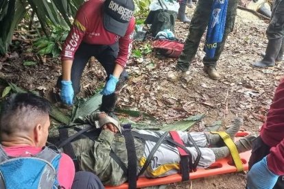 El afectado es conocido por sus largas caminatas en la zona selvática.