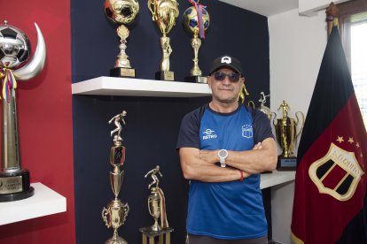 El exvolante de Argentina,  ahora como gerente del Deportivo Quito, espera luchar por el Ascenso.