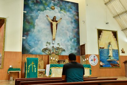 El templo está abierto de martes a domingos para los actos litúrgicos y los feligreses acudan a cumplir con los requisitos y ganar indulgencia.