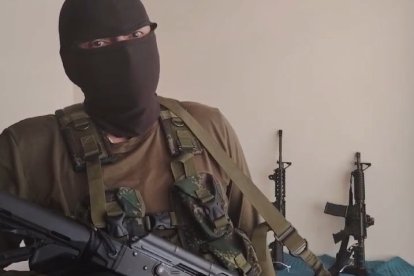 Este tipo dijo ser del Comandos de Frontera, un grupo narco colombiano que opera en Ecuador.