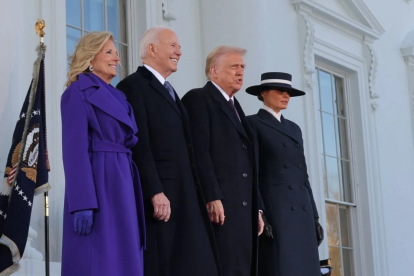 Jill Biden: La fuerza del púrpura