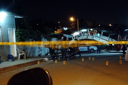 Noche de terror en Manta.