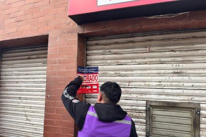 Fachada del chiga antihigiénico que fue clausurado por Arcsa.