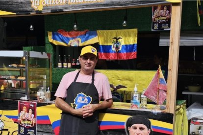 Giovanny Lara, propietario del restaurante ‘El Tío, sazón Manaba’ en Hollywood, Florida.