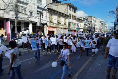 Familiares y amigos de la fallecida han realizado marchas para pedir justicia.