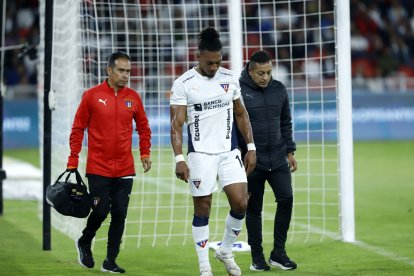 El Choclo Quintero se lesionó en el amistoso ante Alianza Lima.