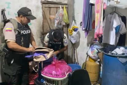 El operativo fue en Mapasingue.