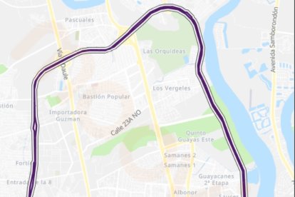 El circuito que cubre la ruta 73