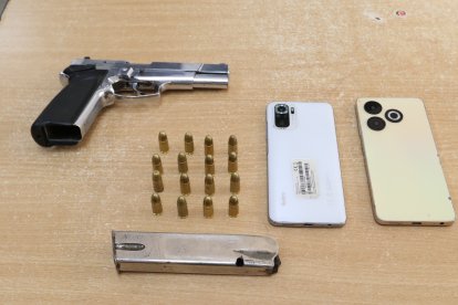 Lo que se halló en posesión de alias Darwin.