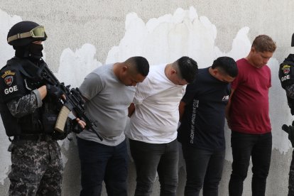 Los otros detenidos junto a Fede tienen antecedentes penales.