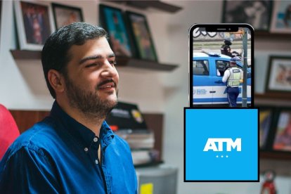 Aquiles Álvarez reaccionó en redes sociales ante un video de un agente de la ATM que no estaba trabajando.