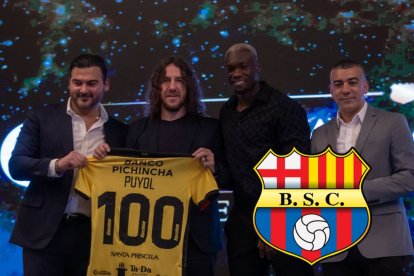 La Noche Amarilla con Carles Puyol y Felipe Caicedo.