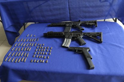 En una de las intervenciones se encontró armas.