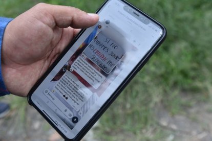 Los moradores se alertan de los hechos por medio de chats comunitarios.