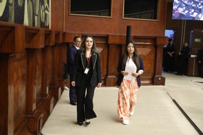 Gabriela durante el primer debate sobre la Ley de Salud Renal, en la Asamblea Nacional.
