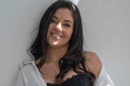 Katty García es una actriz de 37 años.