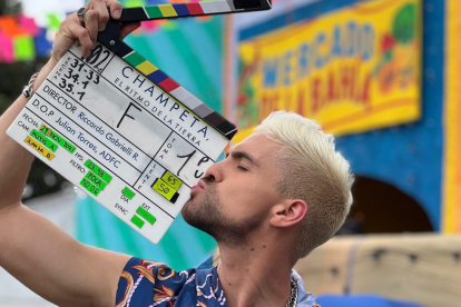 Johann Vera en la serie ‘Champeta, el ritmo de la tierra’, una serie de Disney