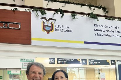 La pareja tiene más de cuatro décadas en Ecuador.