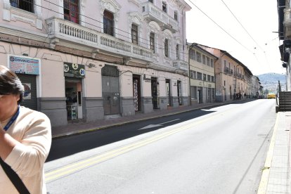 En este sector de la avenida Maldonado, centro - sur de Quito, fue detenido el implicado.