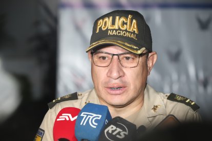 El coronel Edisson Rodríguez, jefe del distrito Pascuales.