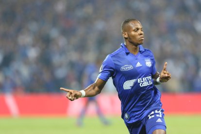 Godoy marcó su gol más importante al Flamengo, en la Libertadores de 2019.