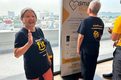 Teresa Córdova y su esposo planean mantenerse en el gimnasio durante el resto del año; no solo por esta temporada.