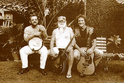 La juventud y rebeldía musical de Napolitano con la banda Samadhy, en el cerro Santa Ana.