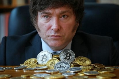 Javier Milei fue acusado por estada tras promover una criptomoneda que dejó en quiebra a al menos 40 mil personas.