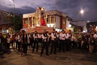 Una misa y procesión fueron algunos de los actos religiosos en honor al patrono de Patate.