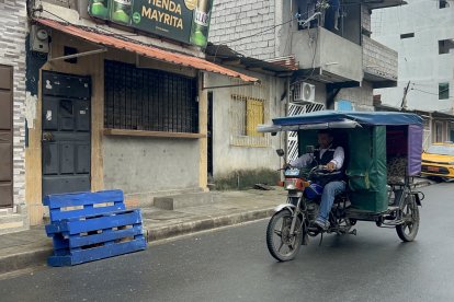 El lugar donde ocurrió la matanza.