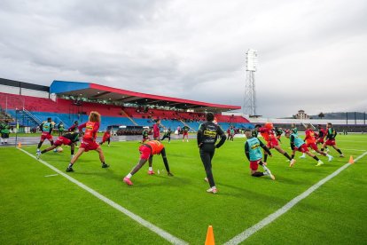 Mushuc Runa hizo de local en Riobamba este 17 de febrero.