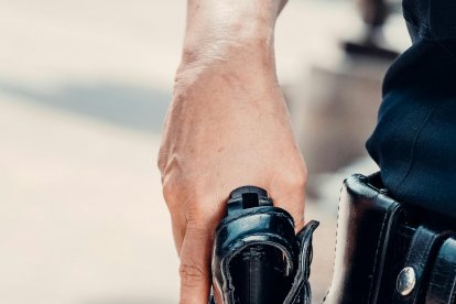 Al guardia le quitaron su arma de dotación.