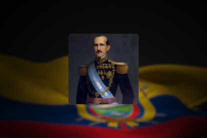 Juan José Flores, primer presidente de Ecuador.