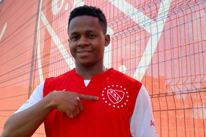 Juan Cazares tuvo regularidad en Independiente de Avellaneda