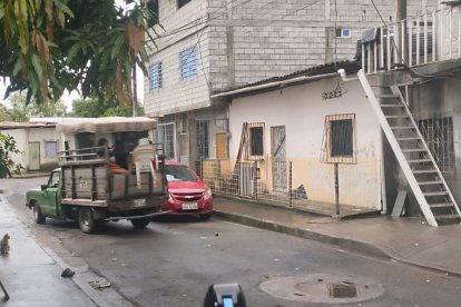 Tras el crimen, los familiares de la víctima abandonaron este inmueble.