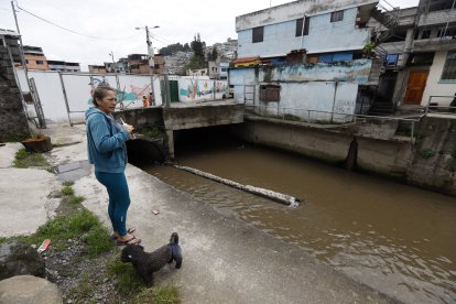 Los barrios que viven cerca de quebradas y ríos corren el peligro de inundaciones.