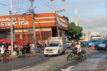 El tramo en la vía Perimetral fue cerrado para investigaciones.