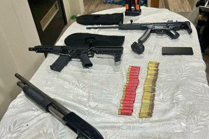 Las evidencias que se encontraron durante la aprehensión.