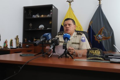 El jefe Patricio Campaña dio detalles de la detención.