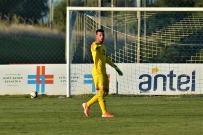 Rodrigo ha sido seleccionado de Uruguay sub-23.