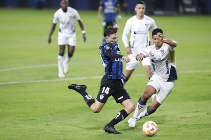 Independiente del Valle y Liga de Quito se midieron este 22 de febrero.