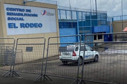 La cárcel El Rodeo, de las principales prisiones de Ecuador.