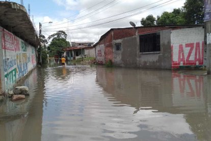 Así fueron las inundaciones en Daule.