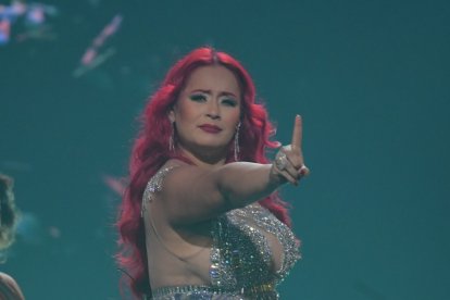 La cantante dijo estar agotada, pero feliz.