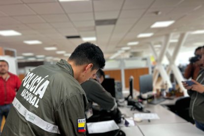 Este jueves, se allanaron las instalaciones del SERCOP en Quito.