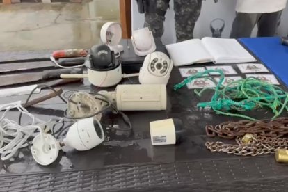 Esto se les encontró a los detenidos.