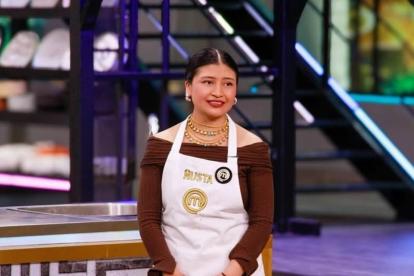 Ñusta Picuasi fue eliminada de MasterChef Celebrity este 28 de febrero.