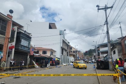 El siniestro ocurrió cerca del GAD de la parroquia Sayausí.